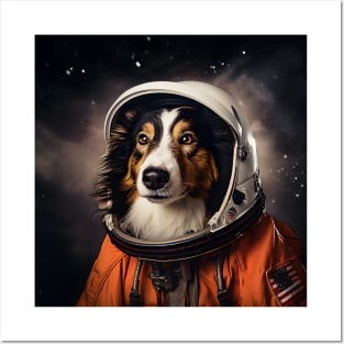 Astro Dog - Collie Posters and Art